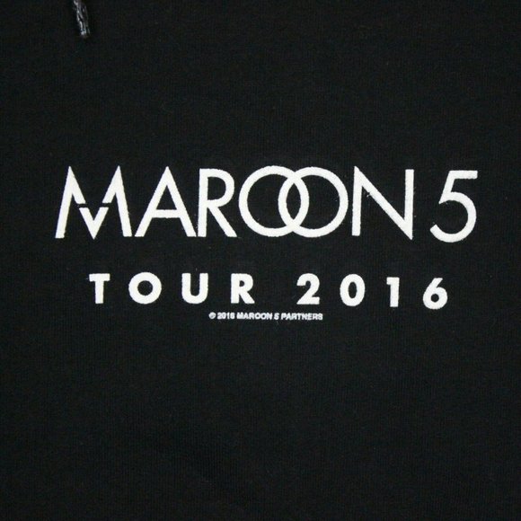 Maroon 5 V Tour 2016 Full Zip Hoodie - XXL - Picture 3 of 7
